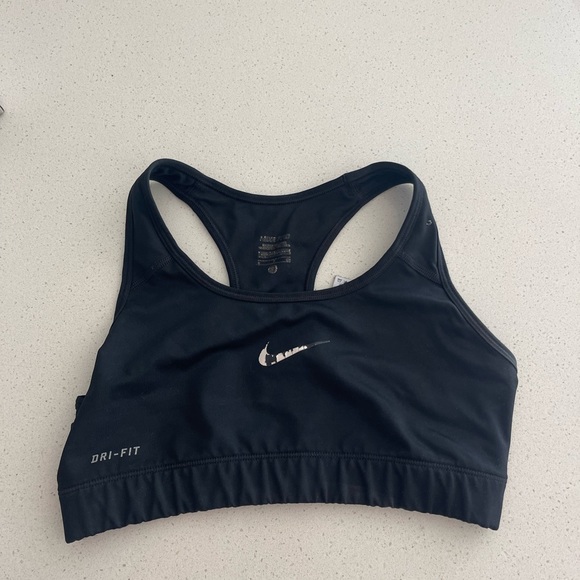Black Nike Sports Bra - Picture 2 of 5